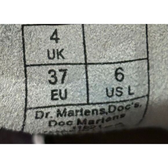 Dr. Martens 1460 Pascal Virginia leather boots in Lilac Size 6 - Picture 8 of 8